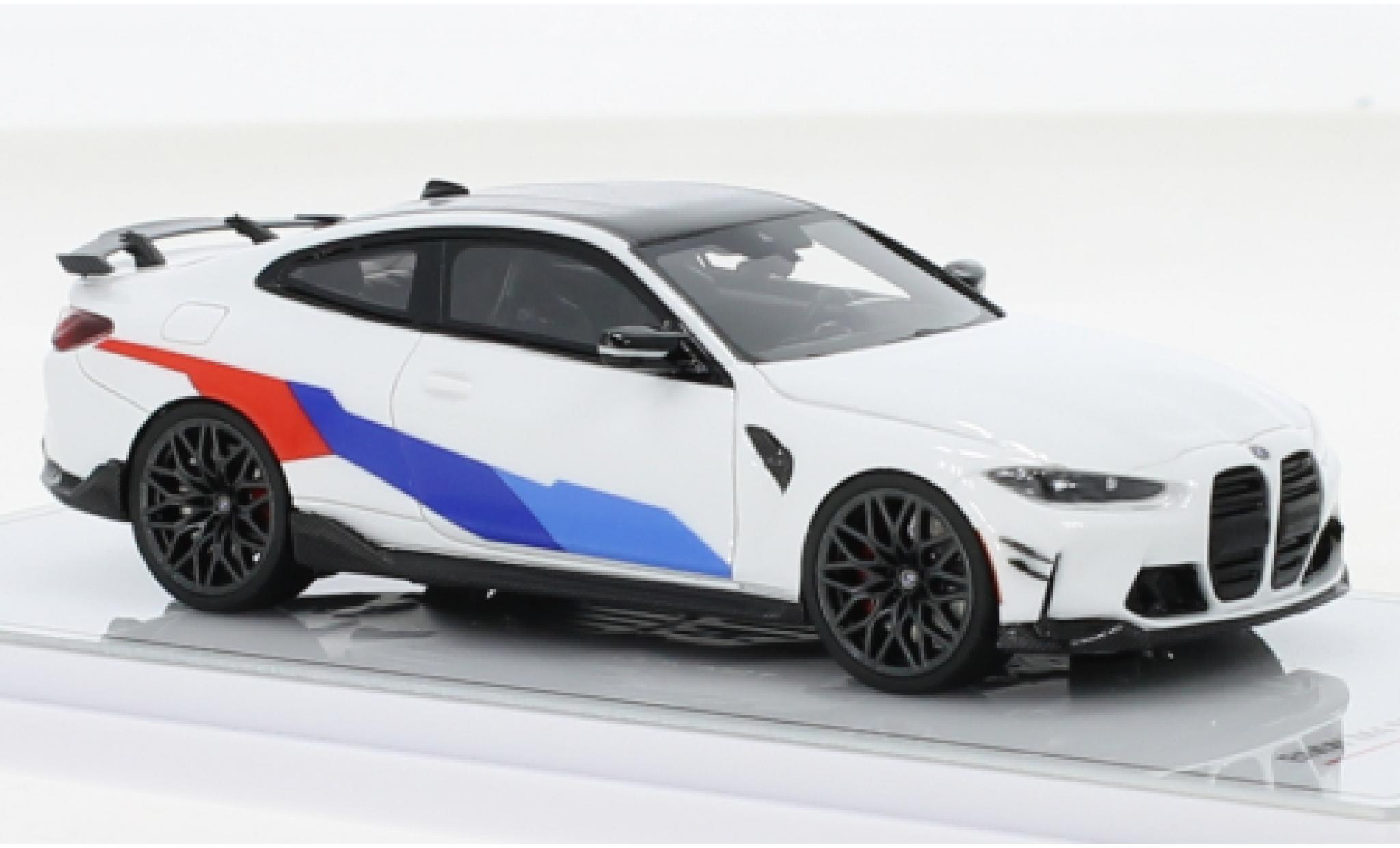 Bmw M4 1/43 TrueScale Miniatures (G82) M-Performance wit/Dekor modelauto
