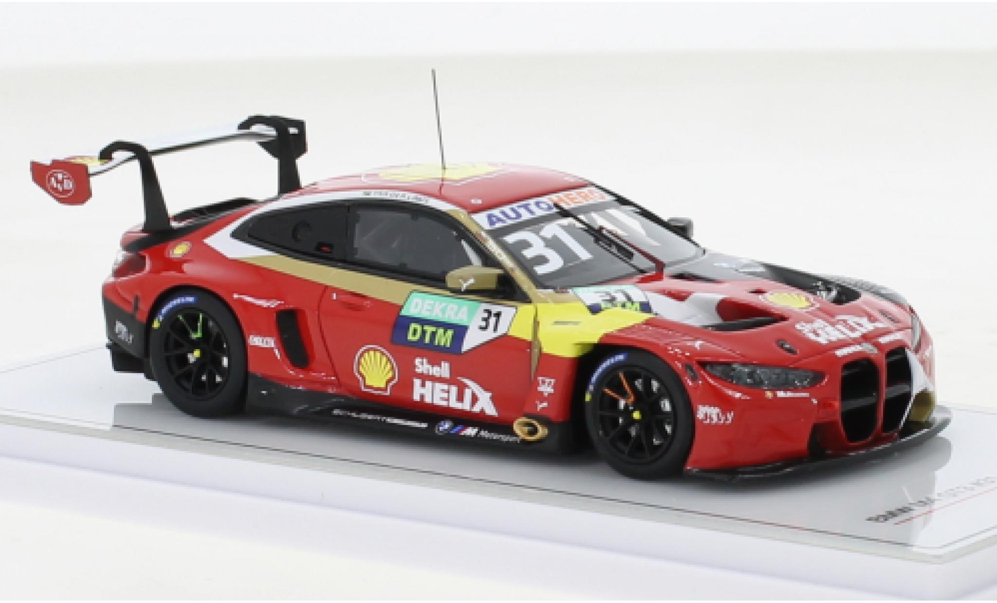 Bmw M4 1/43 TrueScale Miniatures GT3 No.31 Schubert Motorsport DTM Lausitzring 2022 modelauto