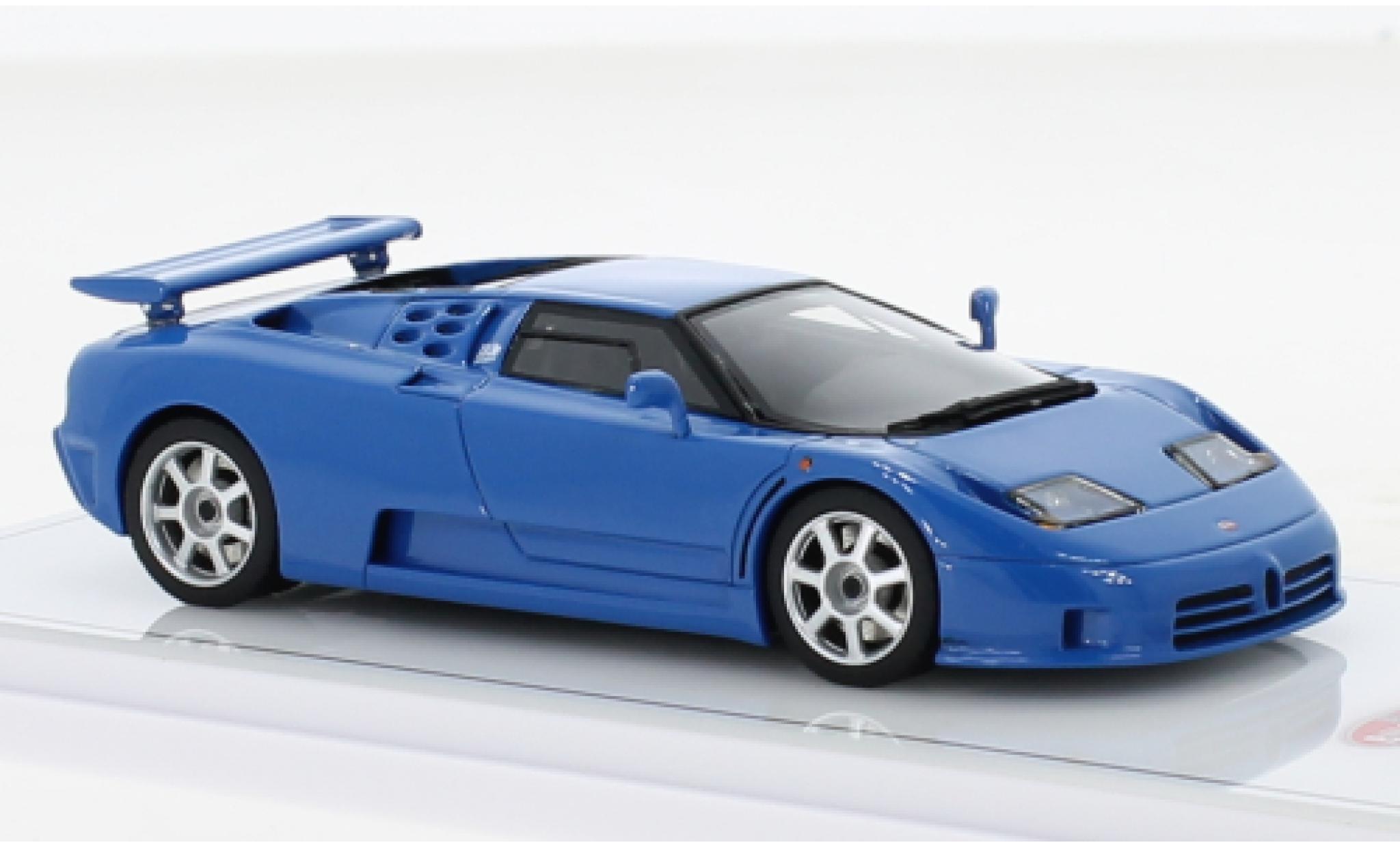 Bugatti EB110 1/43 TrueScale Miniatures Super Sport blauw 1992 modelauto