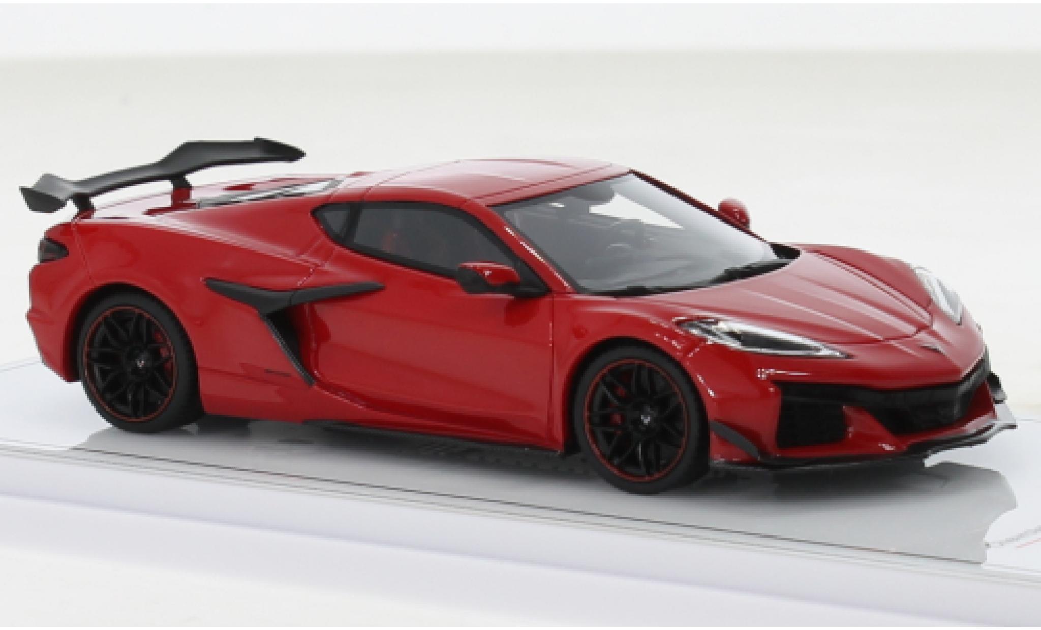 Chevrolet Corvette 1/43 TrueScale Miniatures (C8) Z06 rood 2023 modelauto