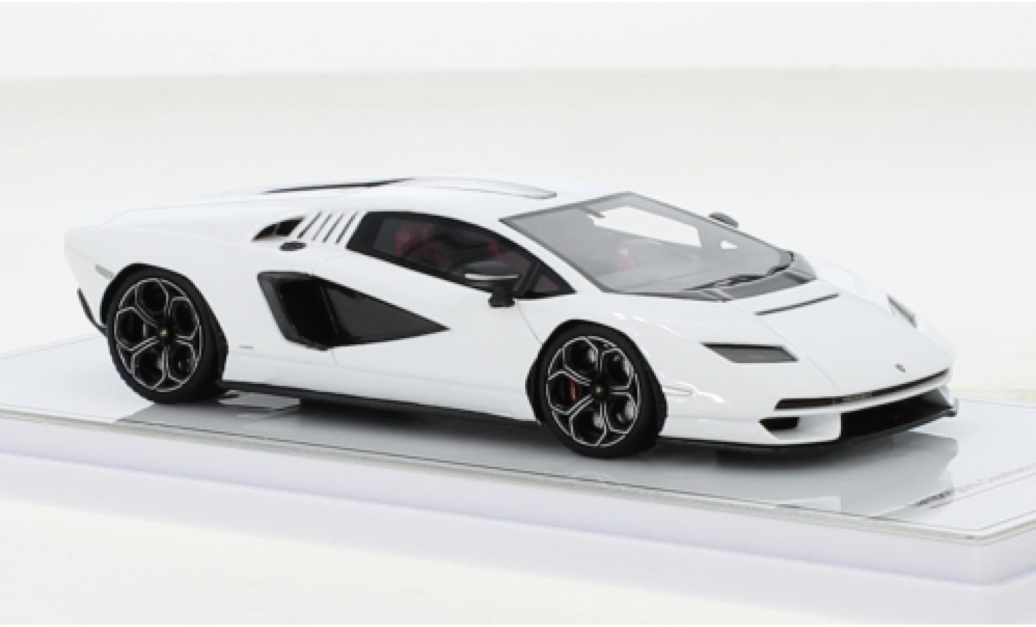 Lamborghini Countach 1/43 TrueScale Miniatures LPI 800-4 wit 2022 modelauto