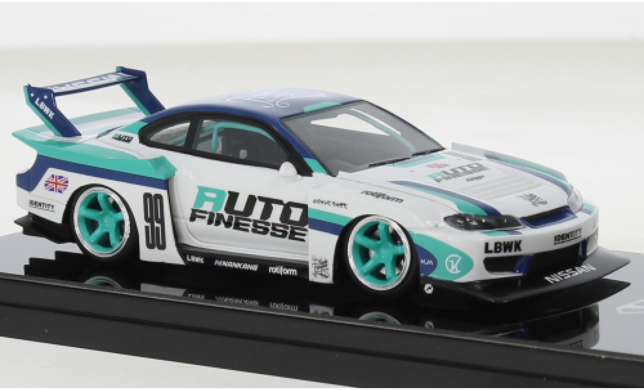 Nissan Silvia 1/43 TrueScale Miniatures S15 LB-Super Silhouette RHD voiture Finesse modelauto