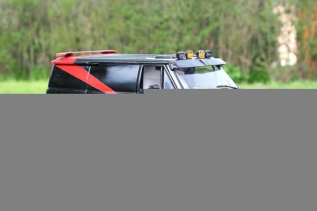 Chevrolet Van 1/18 Highway 61 agence tous risques - the a-team modelauto