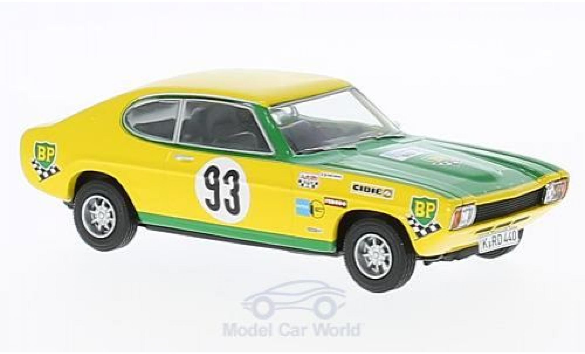 Ford Capri 2600 1/43 Vanguards RS2600 MK1 No.93 Tour de France Auto J.F.Piot/J.Behra modelauto