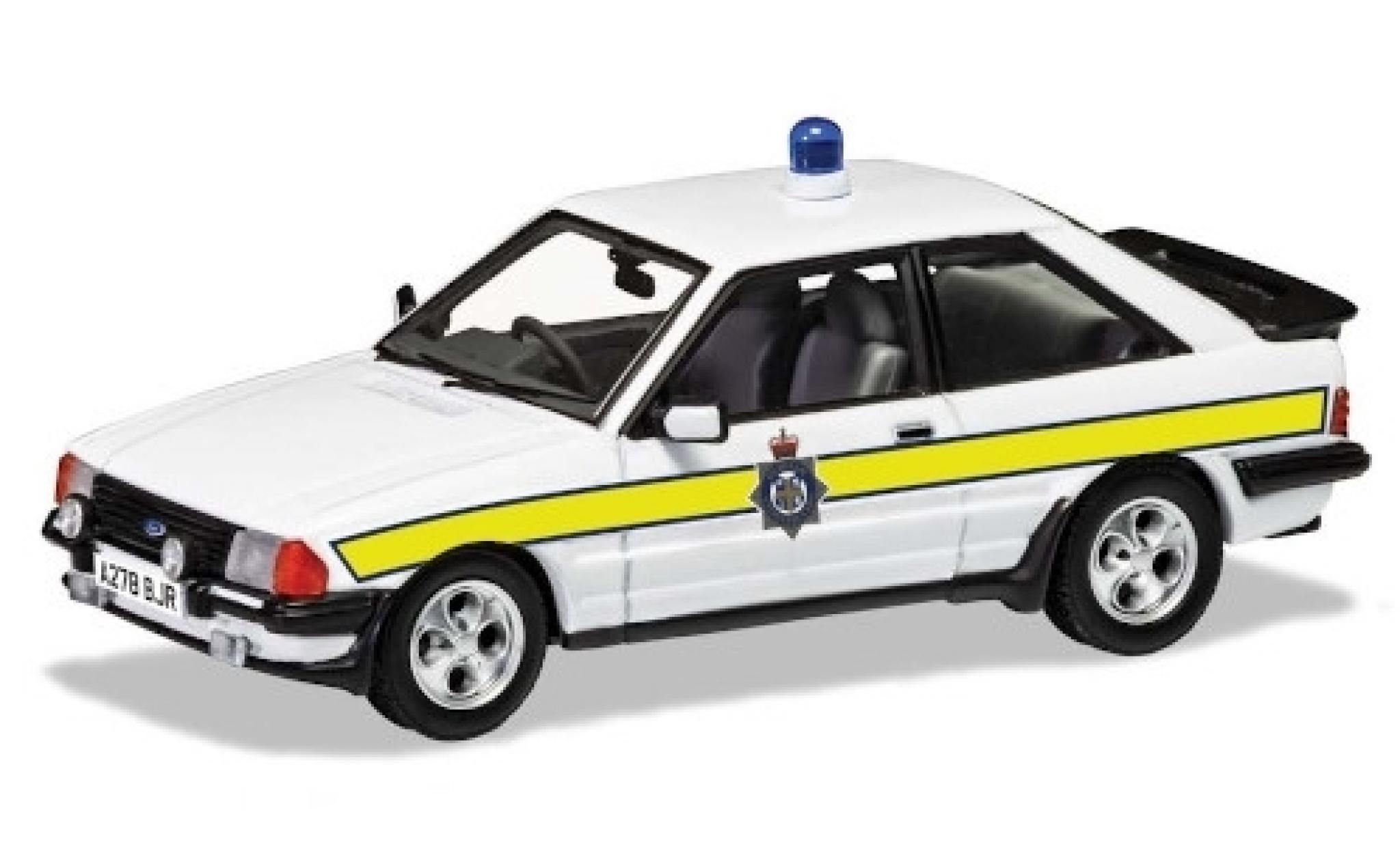 Ford Escort 1/43 Vanguards Mk III XR3i RHD Durham Constabulary 1983 modelauto