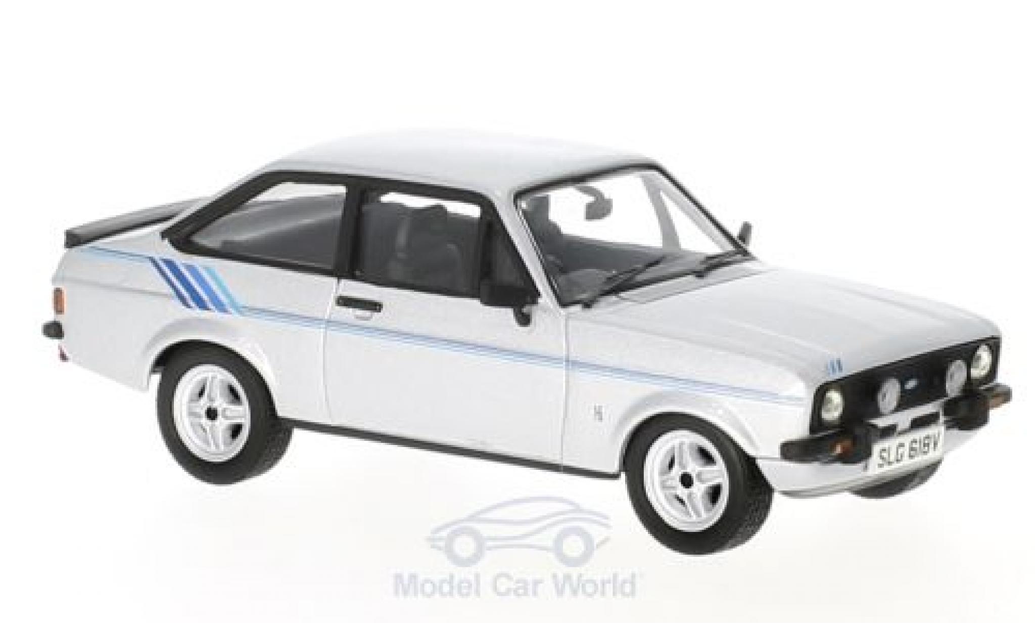 Ford Escort MKI 1/43 Vanguards MKII 1.6 Harrier grijs/Dekor RHD modelauto