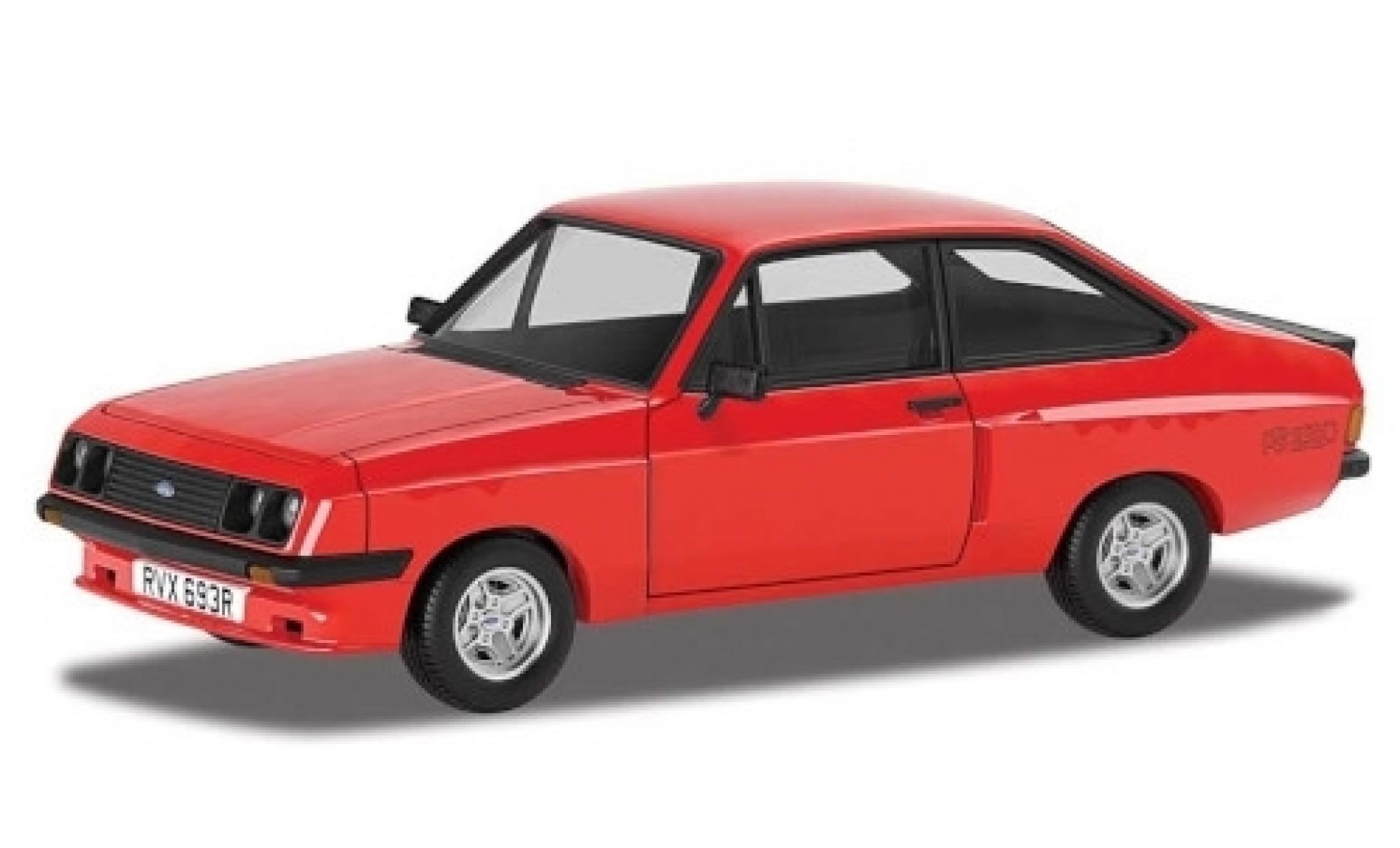 Ford Escort 1/43 Vanguards MkII RS2000 X-Pack rood RHD modelauto