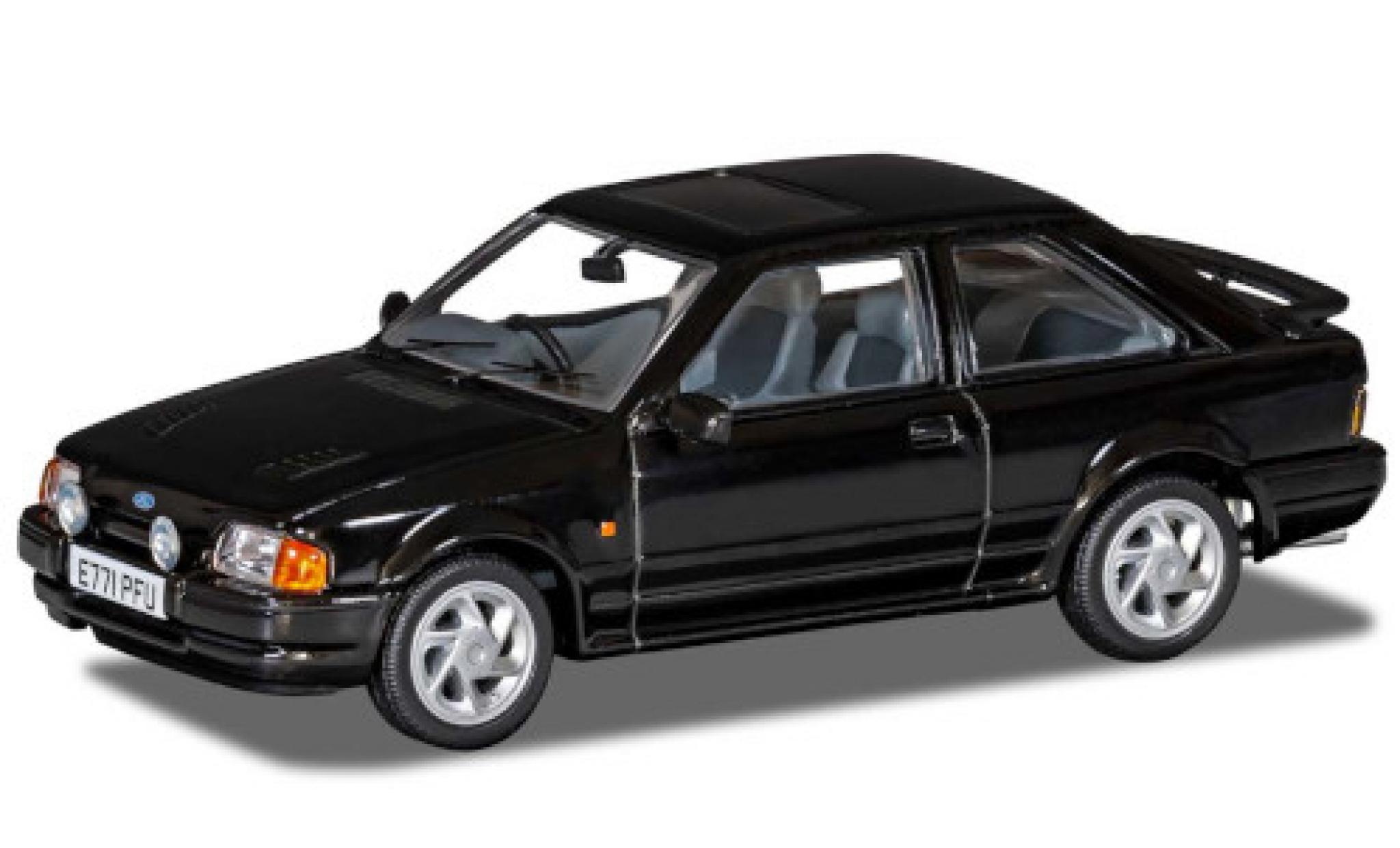 Ford Escort 1/43 Vanguards MkIV RS Turbo zwart RHD modelauto