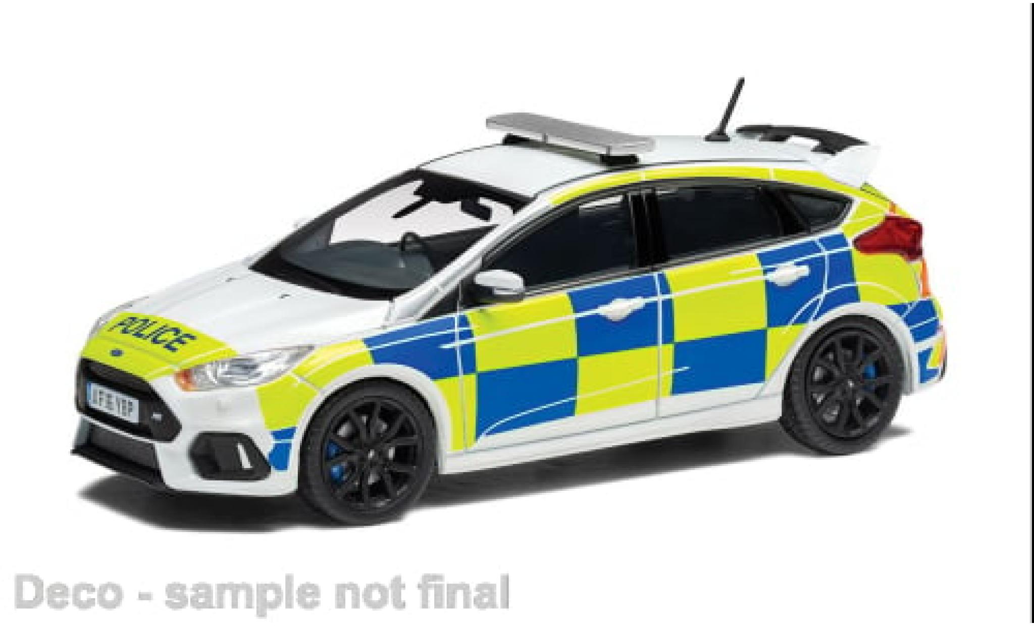 Ford Focus 1/43 Vanguards MK III RS RHD Politie Demonstrator 1:43 modelauto