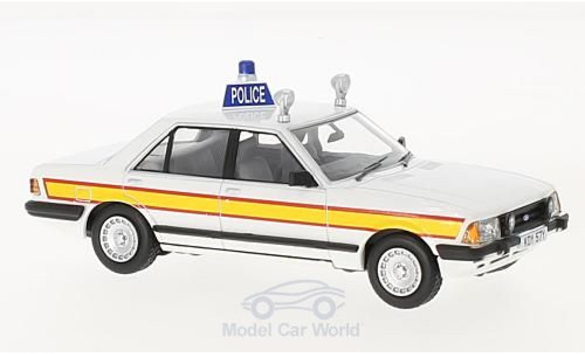 Ford Granada 1/43 Vanguards MkII 2.8i RHD Sussex Constabulary (Politie) modelauto