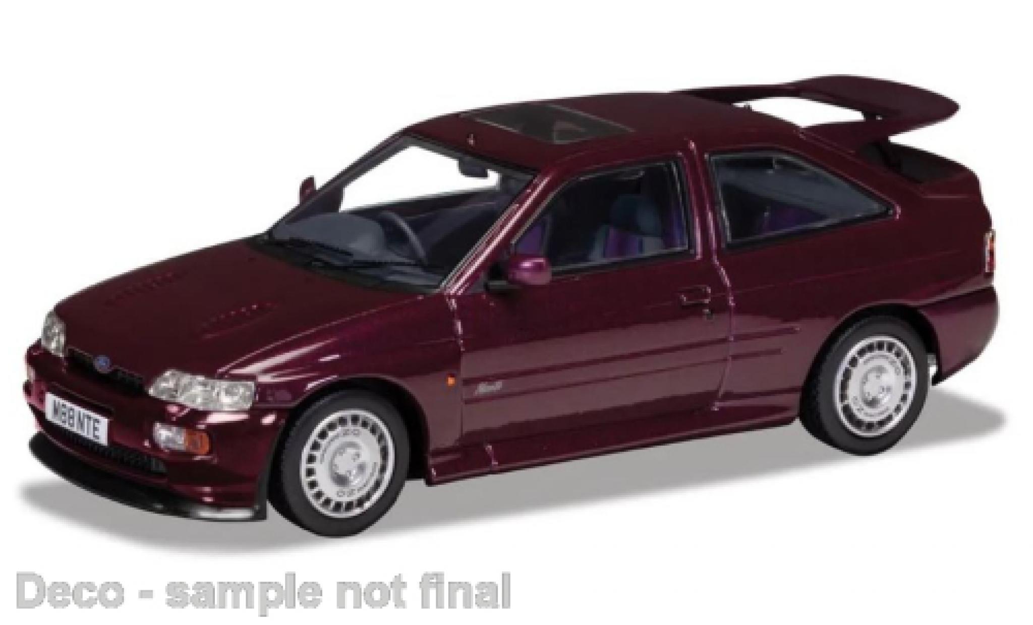 Ford Escort 1/43 Vanguards RS Cosworth Monte metallic paarsee RHD 1993 modelauto