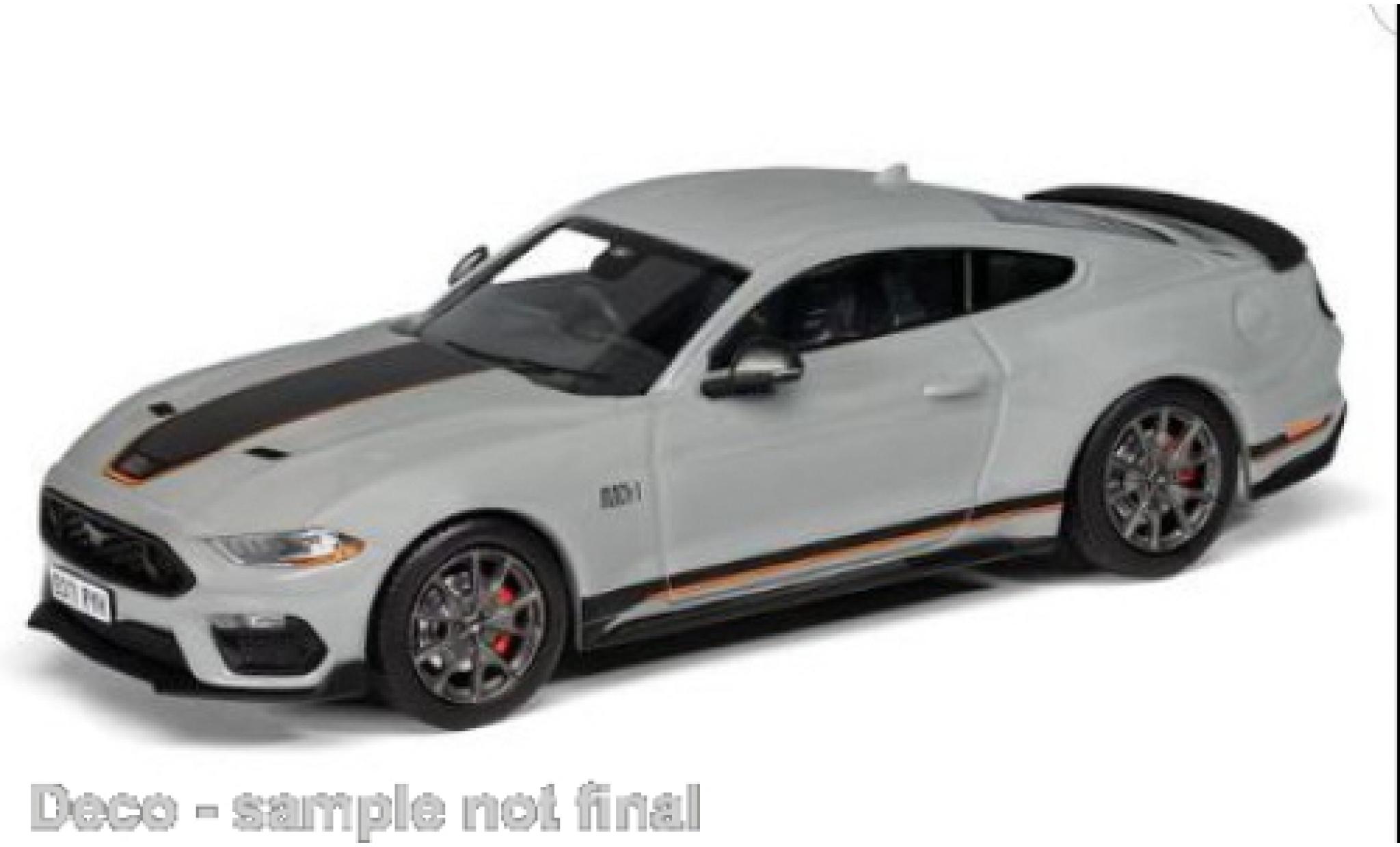 Ford Mustang 1/43 Vanguards Mach 1 grijs clair RHD 2022 modelauto
