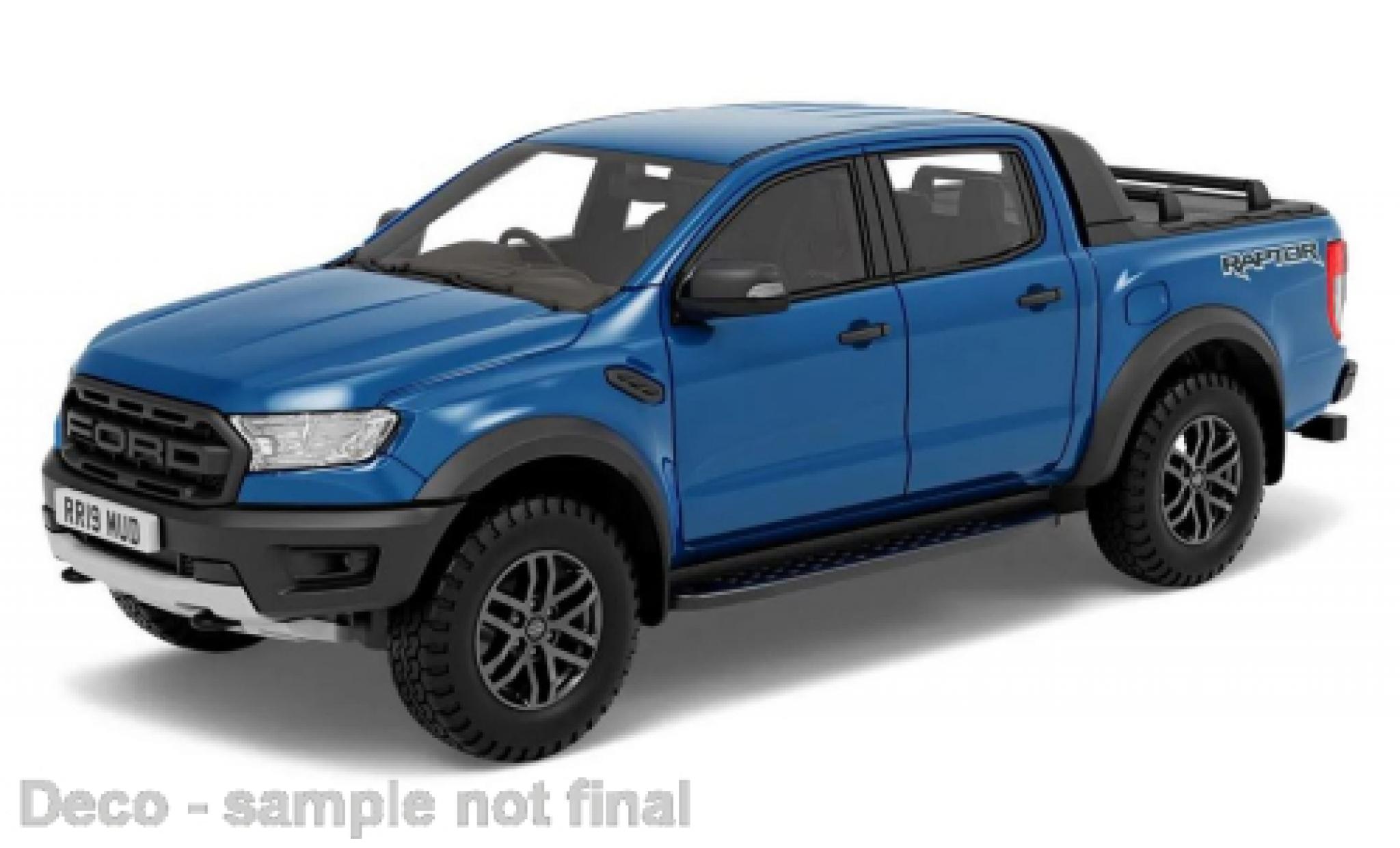 Ford Ranger 1/43 Vanguards Raptor metallic blauw RHD modelauto