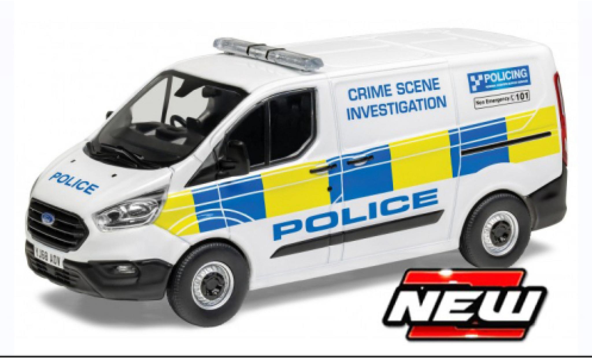 Ford Transit 1/43 Vanguards Douane Leader RHD North Yorkshire Politie modelauto