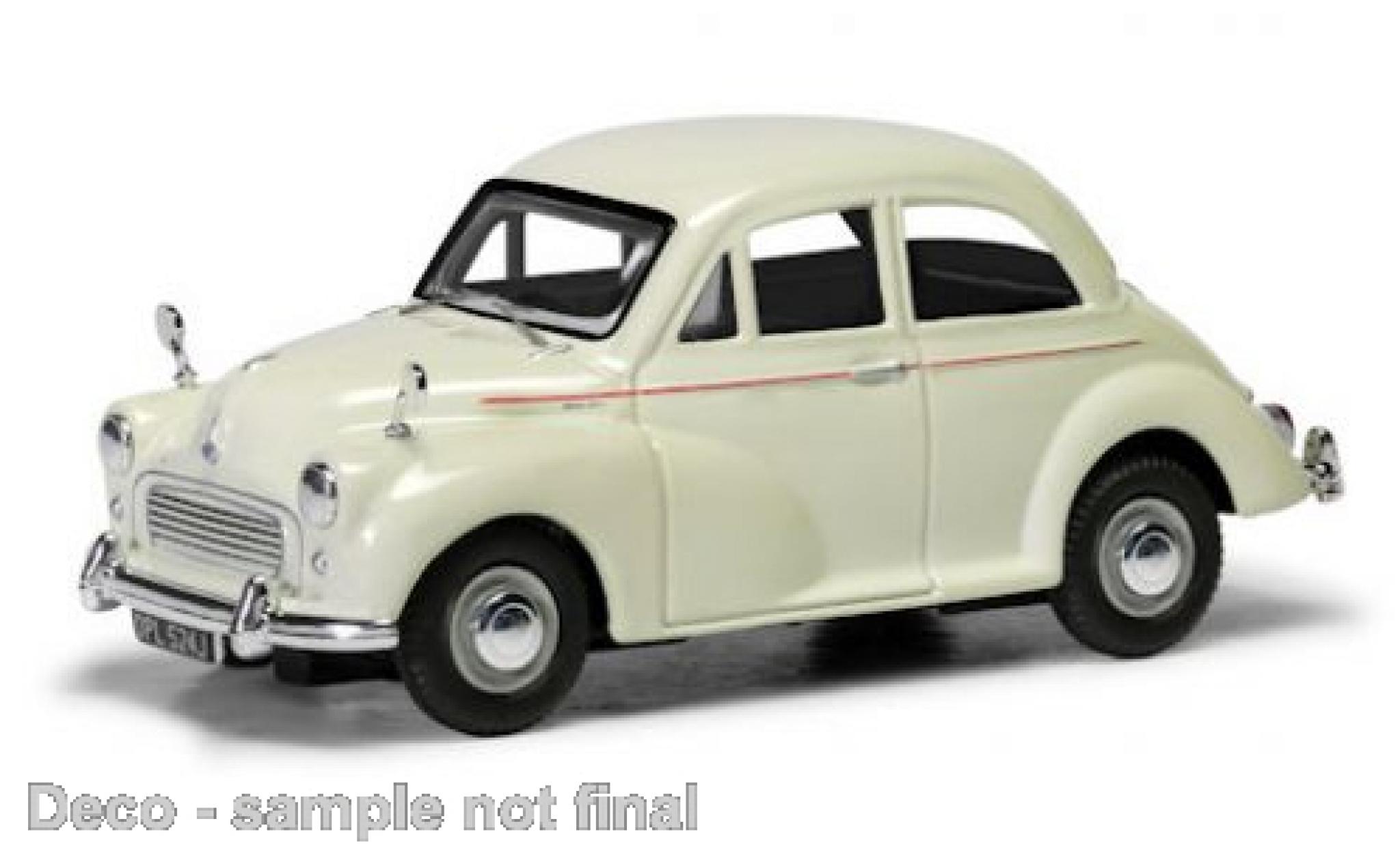 Morris Minor 1/43 Vanguards 1000 wit RHD modelauto