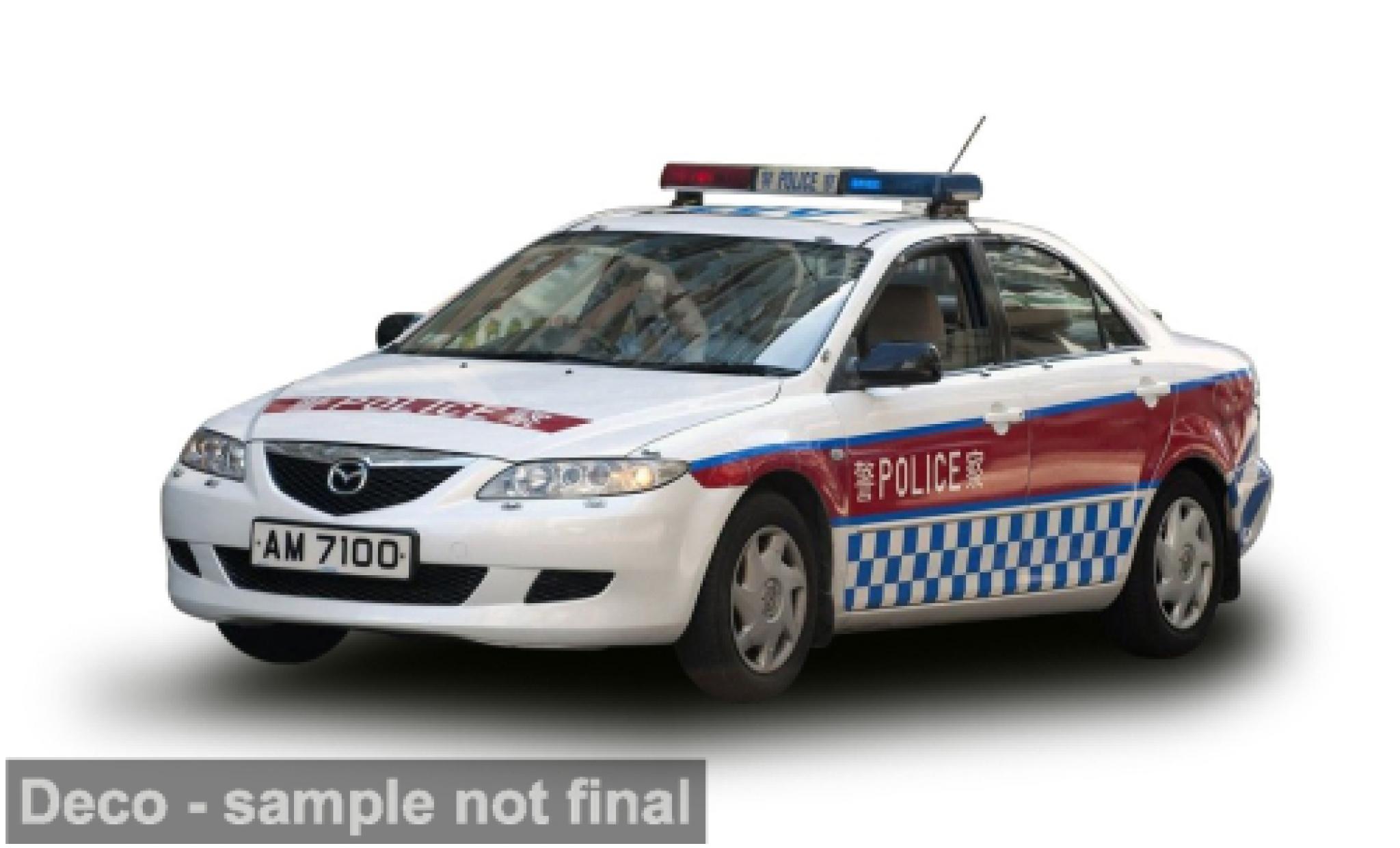 Mazda 6 1/43 Vitesse 2023 Hong Kong Politie 1:43 modelauto