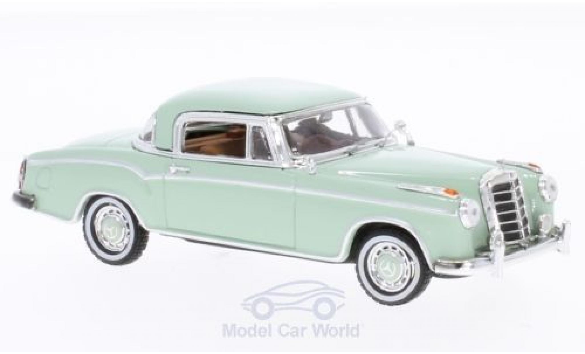 Mercedes 220 SE 1/43 Vitesse SE Coupe groen 1958 modelauto