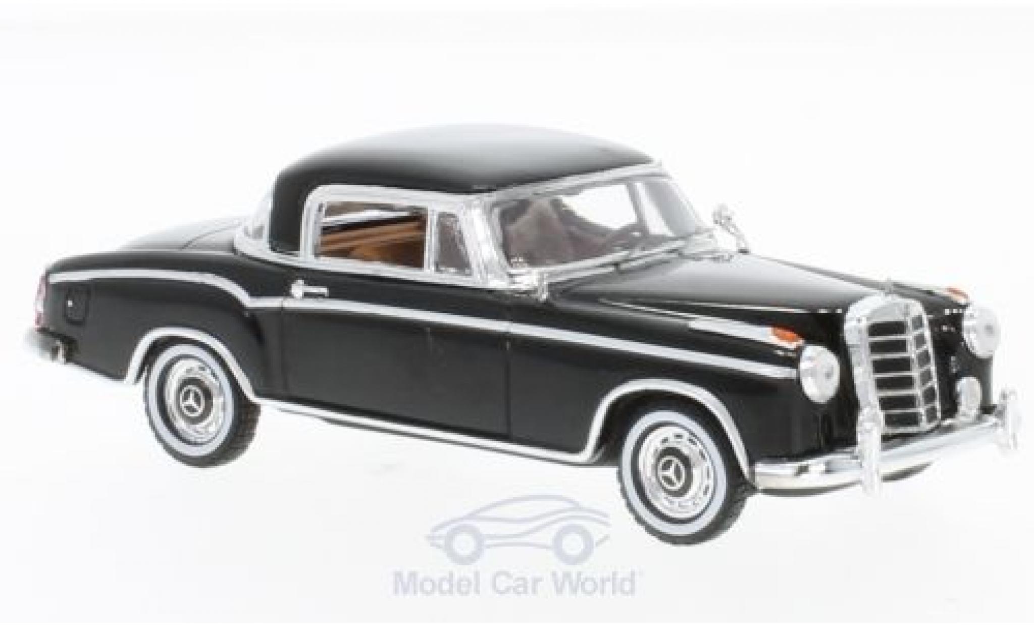 Mercedes 220 SE 1/43 Vitesse SE Coupe zwart 1958 modelauto