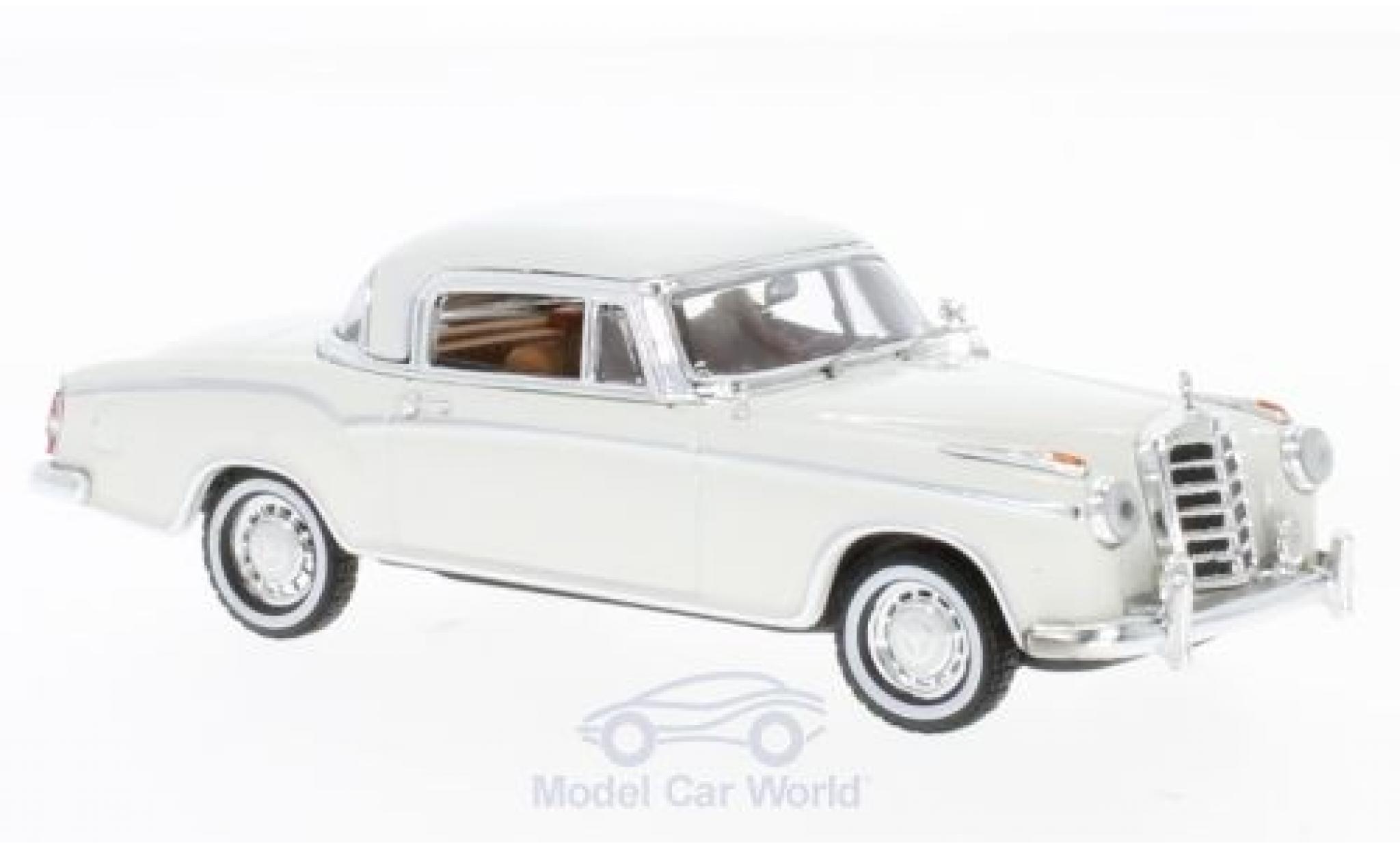 Mercedes 220 SE 1/43 Vitesse SE Coupe wit 1958 modelauto