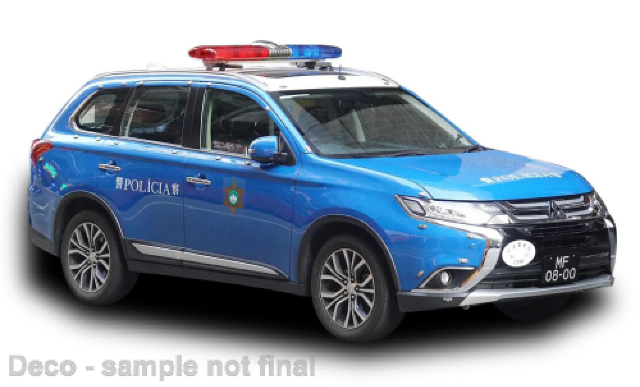 Mitsubishi Outlander 1/43 Vitesse RHD Macau Politie 2017 1:43 modelauto