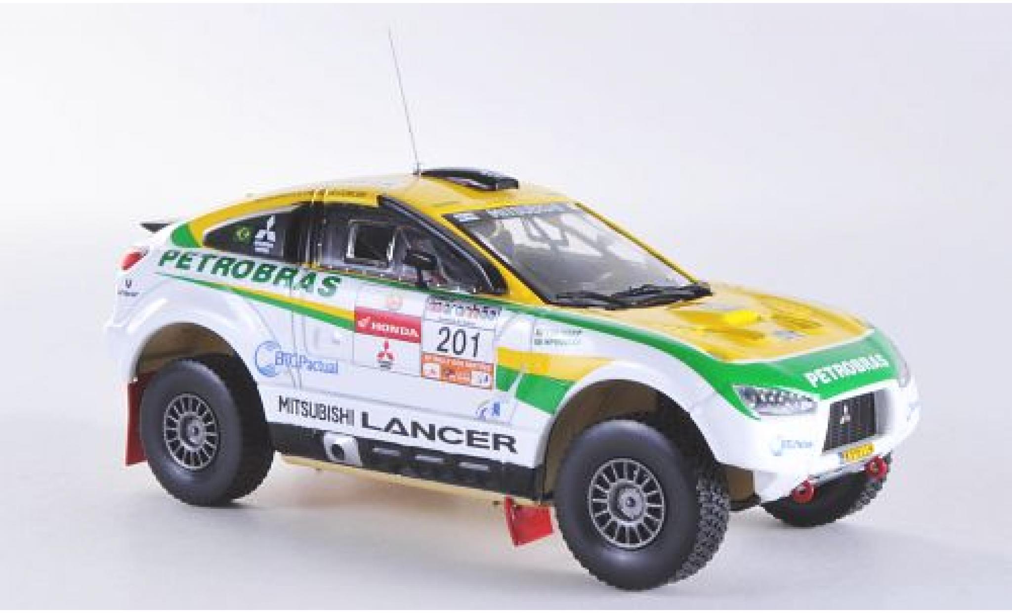 Mitsubishi Racing Lancer 1/43 Vitesse No.201 Rally dos Sertoes 2012 G.Spinelli/H.Youssef modelauto