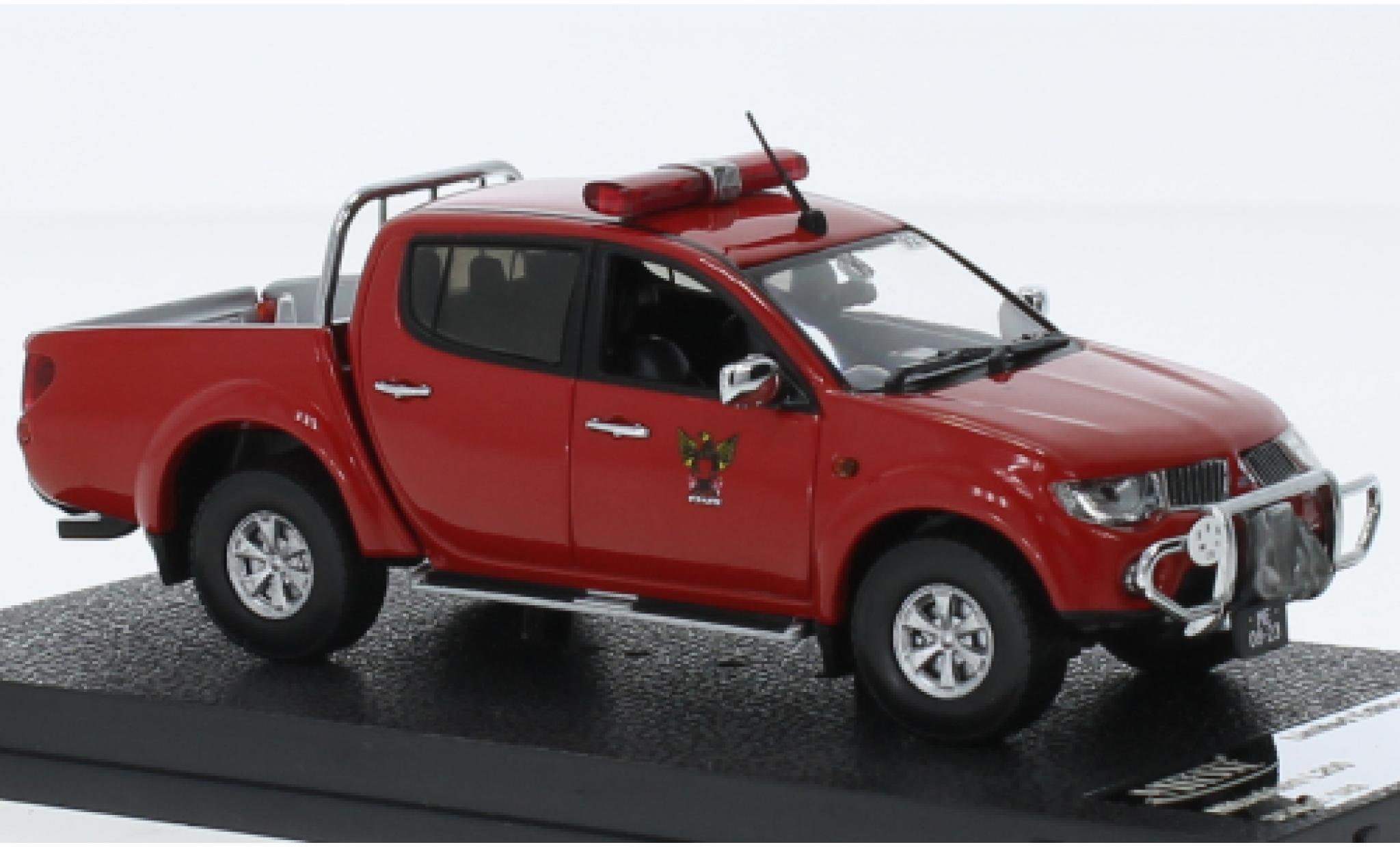 Mitsubishi L200 1/43 Vitesse RHD Macau feu Departement modelauto