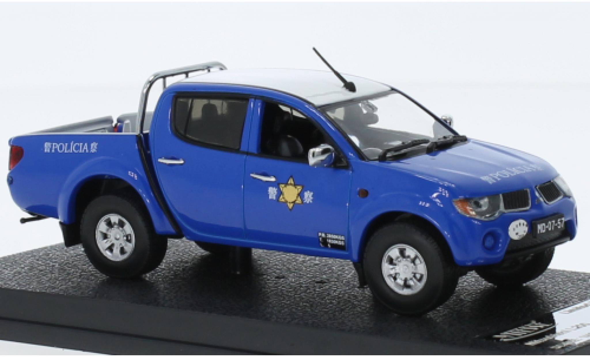 Mitsubishi L200 1/43 Vitesse RHD Macau Politie Departement modelauto