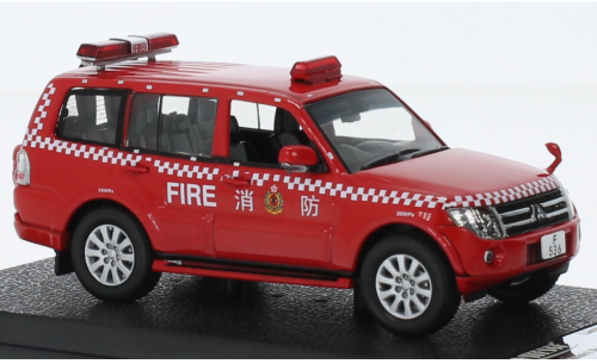 Mitsubishi Pajero 1/43 Vitesse RHD Hong Kong feu Departement modelauto