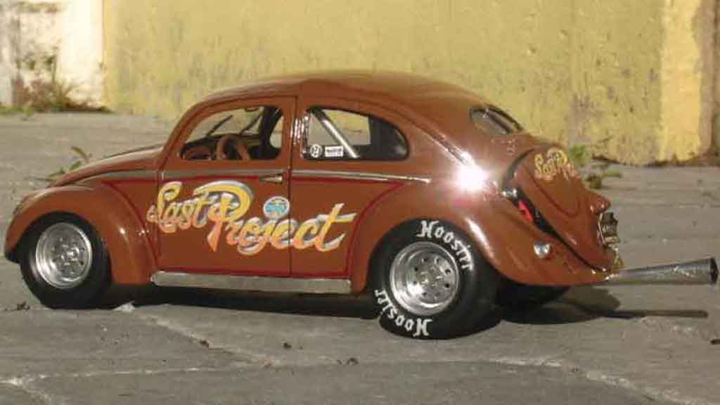 Volkswagen Kafer 1/18 Burago drag last project modelauto