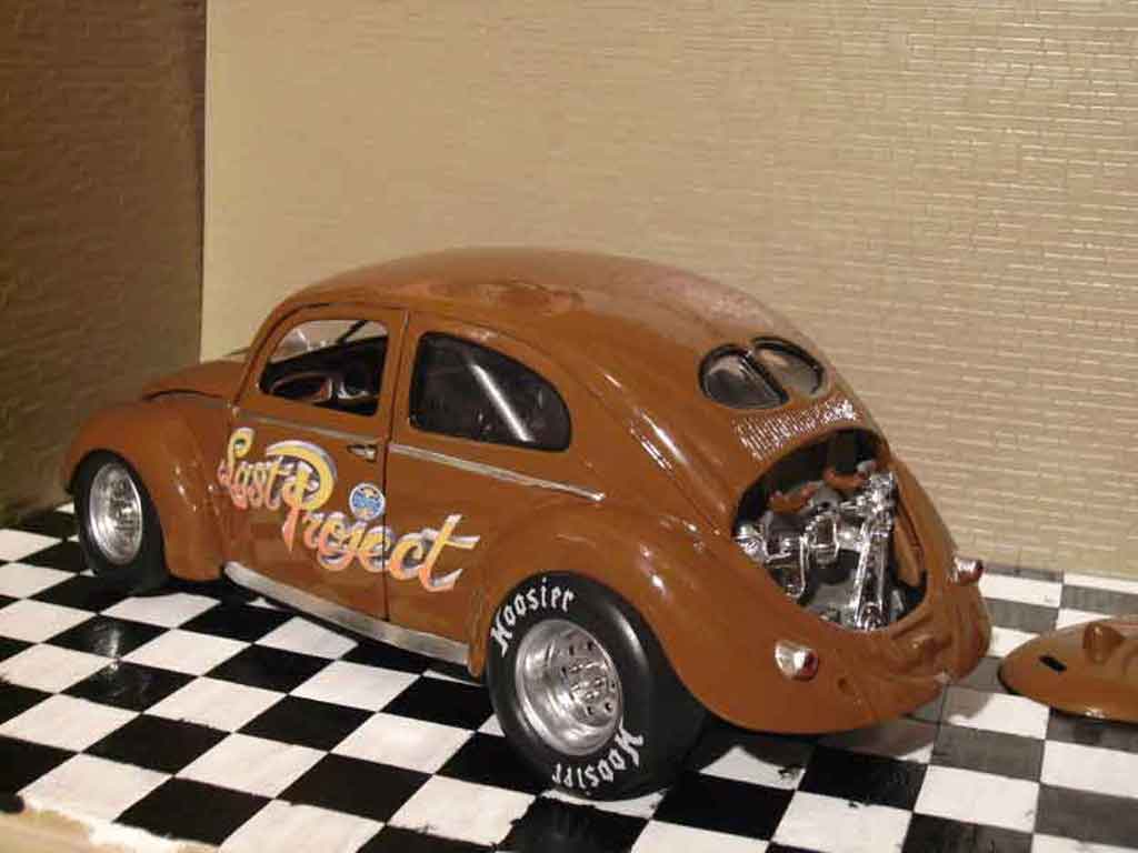 Volkswagen Kafer Drag Run last project 1/18 Burago