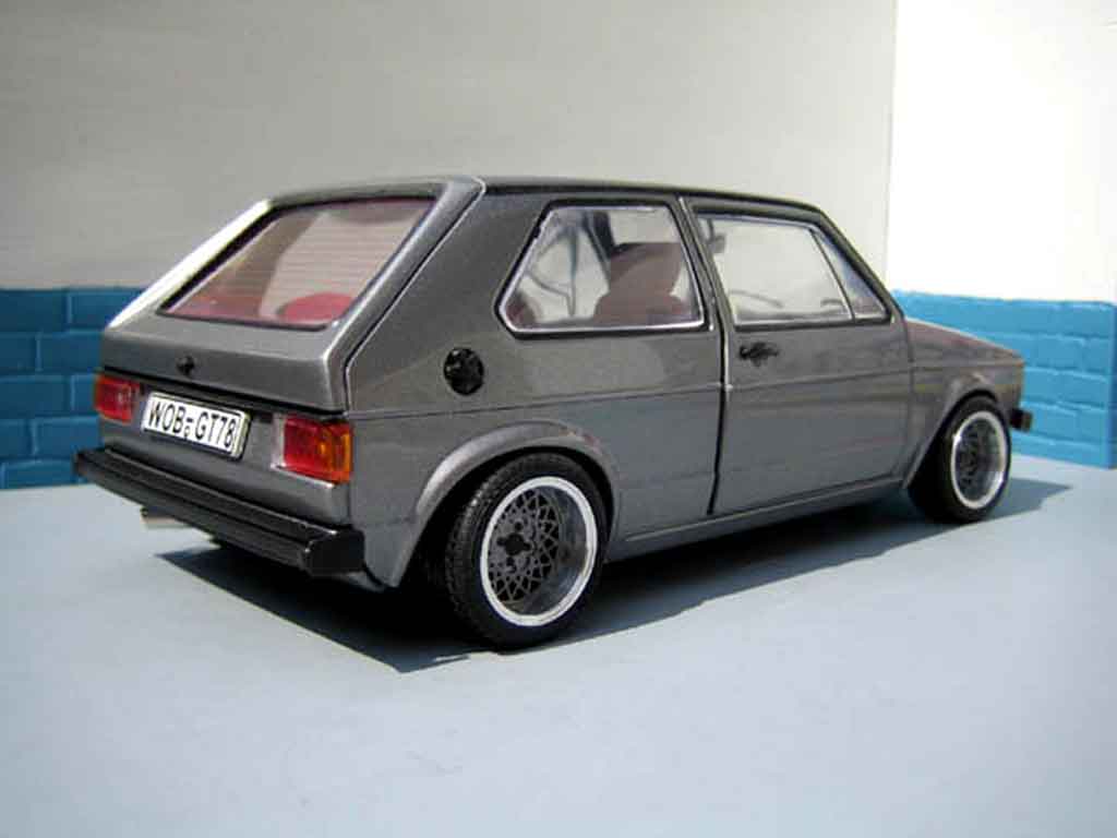 Volkswagen Golf GTI 1 swap moteur audi tt 1/18 Sun Star