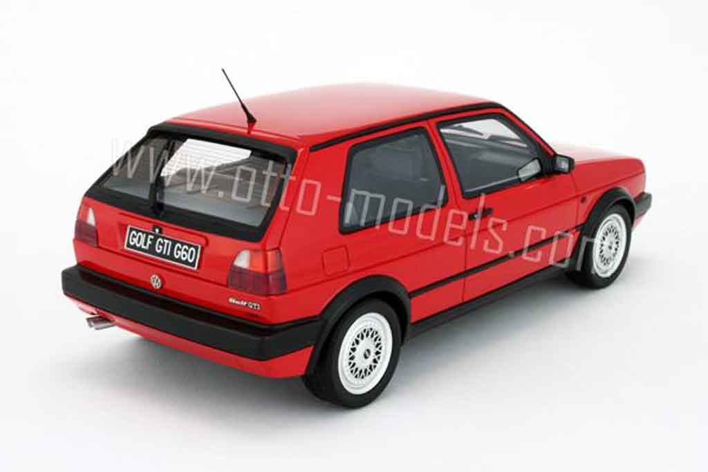 Volkswagen Golf GTI rood 1990 1/18 Ottomobile
