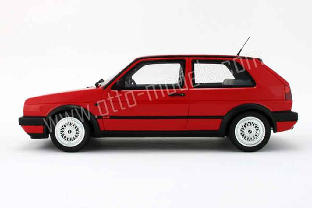 Volkswagen Golf GTI rood 1990 1/18 Ottomobile