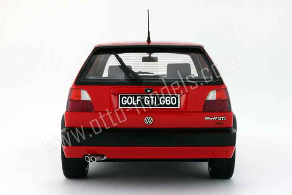Volkswagen Golf GTI rood 1990 1/18 Ottomobile