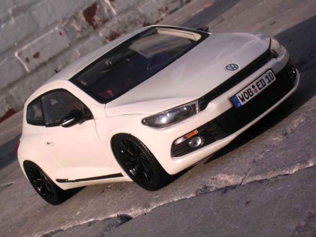 Volkswagen Scirocco 1/18 Norev 3 2.0 tsi wit modelauto