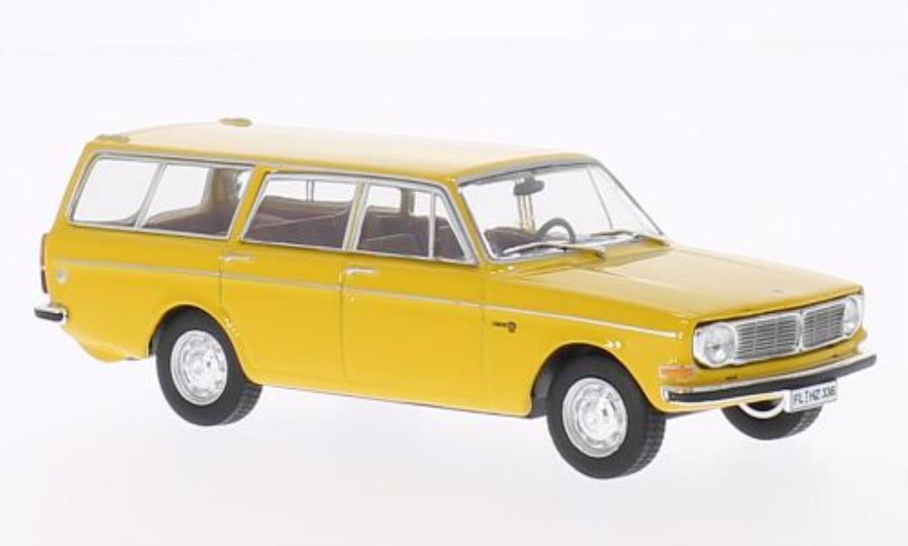 Volvo 145 1/43 WhiteBox geel 1973 modelauto