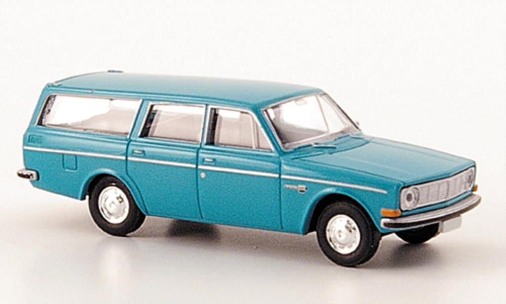 Volvo 145 1/87 Brekina Stationwagen turkis modelauto