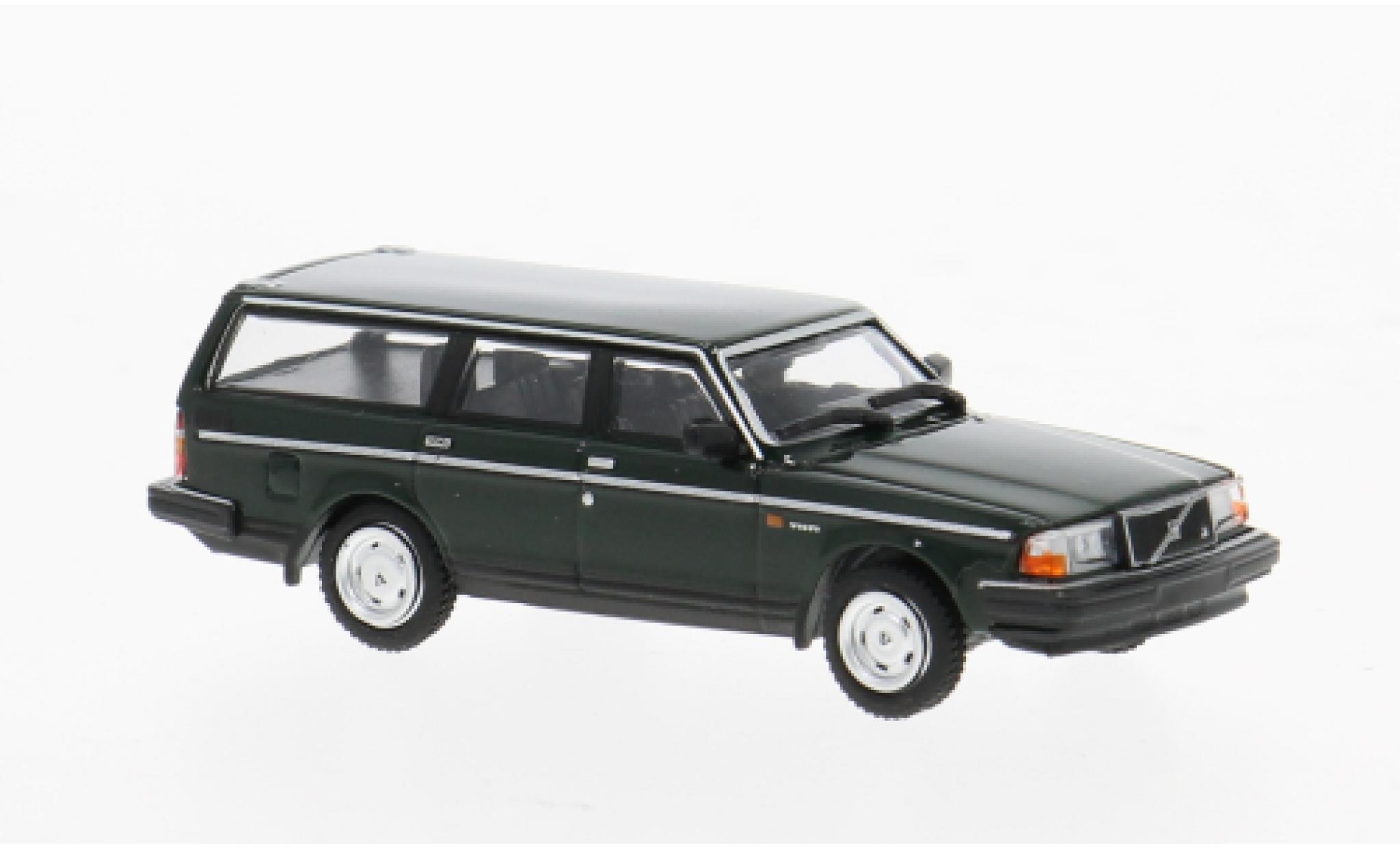 Volvo 240 1/87 Minichamps GL Stationwagen groen 1986 1:87 modelauto