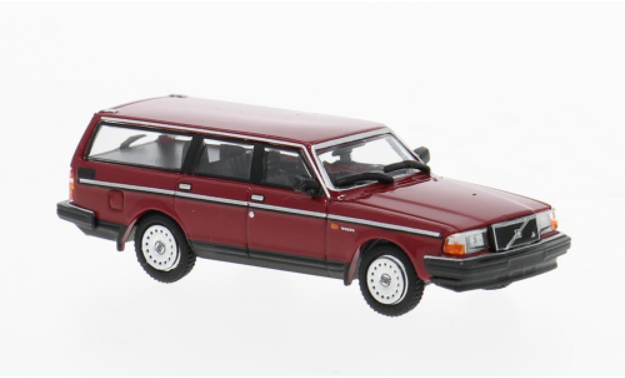 Volvo 240 1/87 Minichamps GL Stationwagen rood 1:87 modelauto