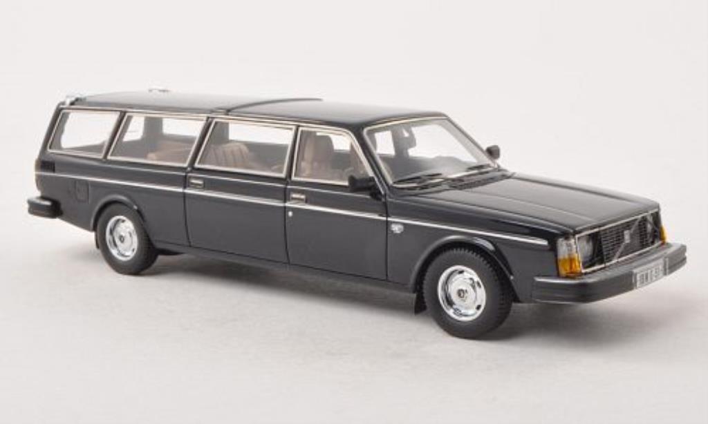 Volvo 245 1/43 Matrix Transfer blauw modelauto