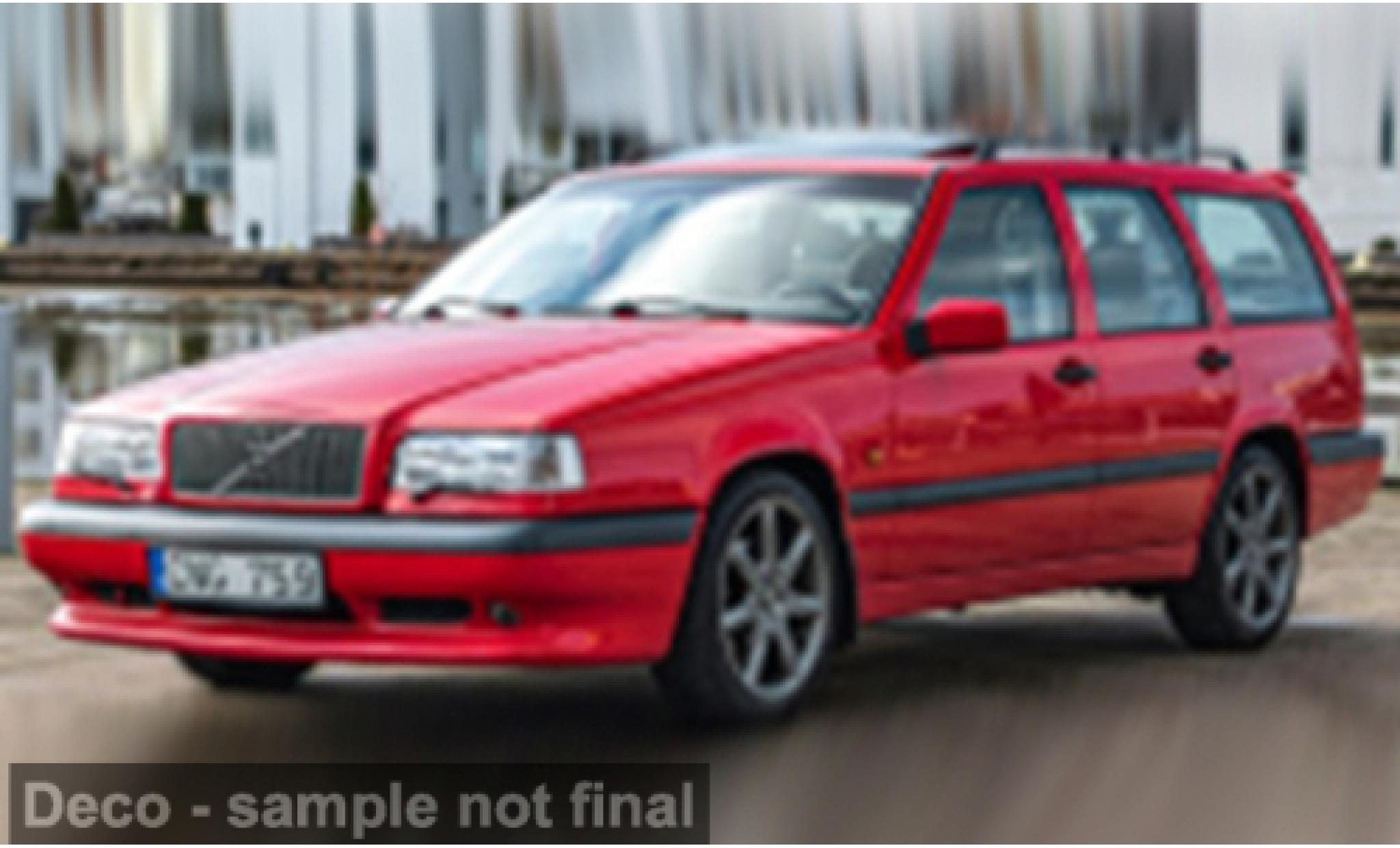 Volvo 850 1/43 Solido R rood 1996 1:43 modelauto