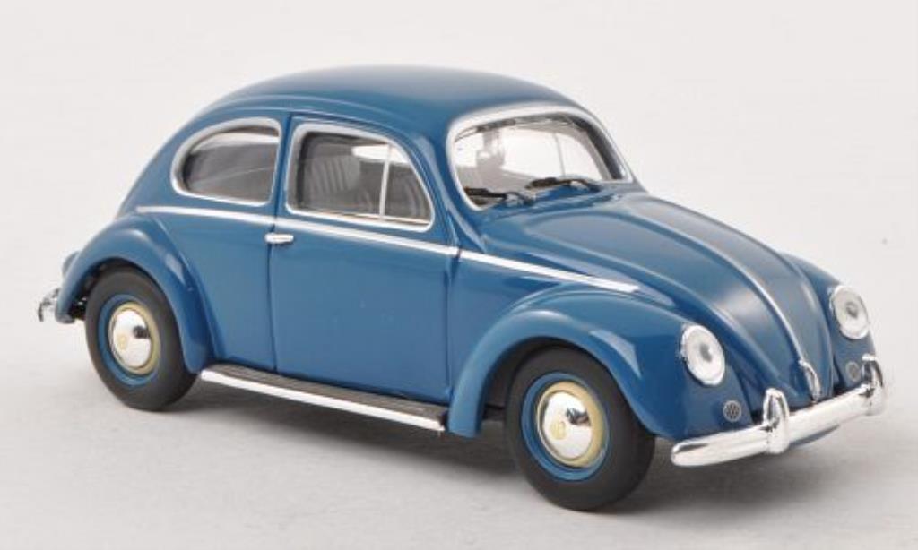 Volkswagen 1200 1/43 Minichamps Kafer blauw 1953 modelauto
