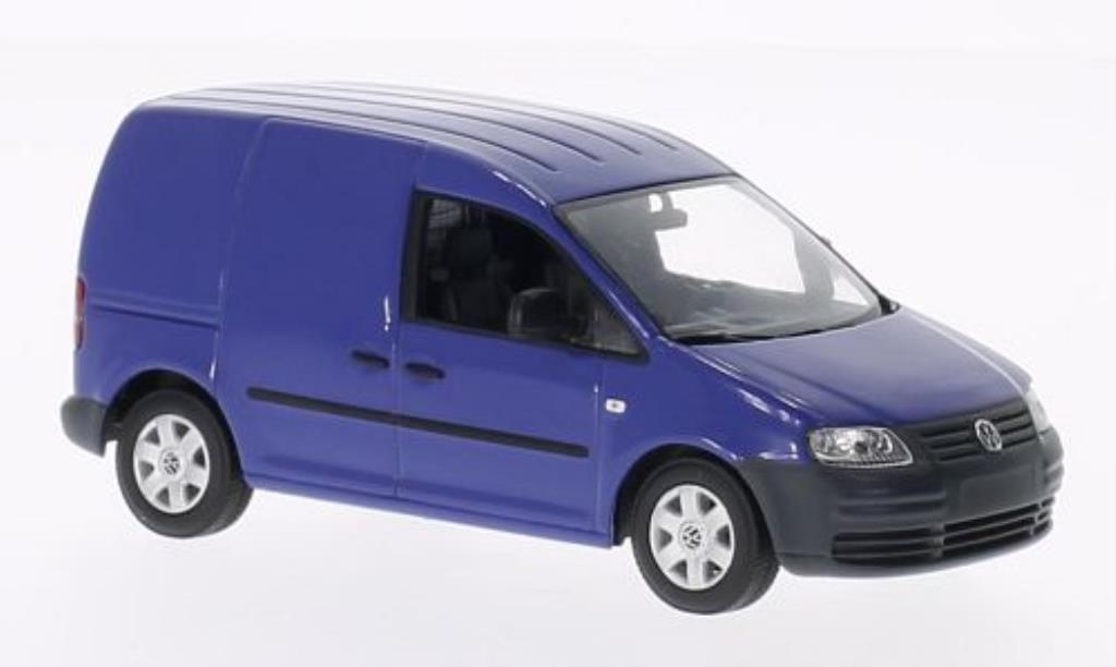 Volkswagen Caddy 1/43 Minichamps blauw 2004 modelauto