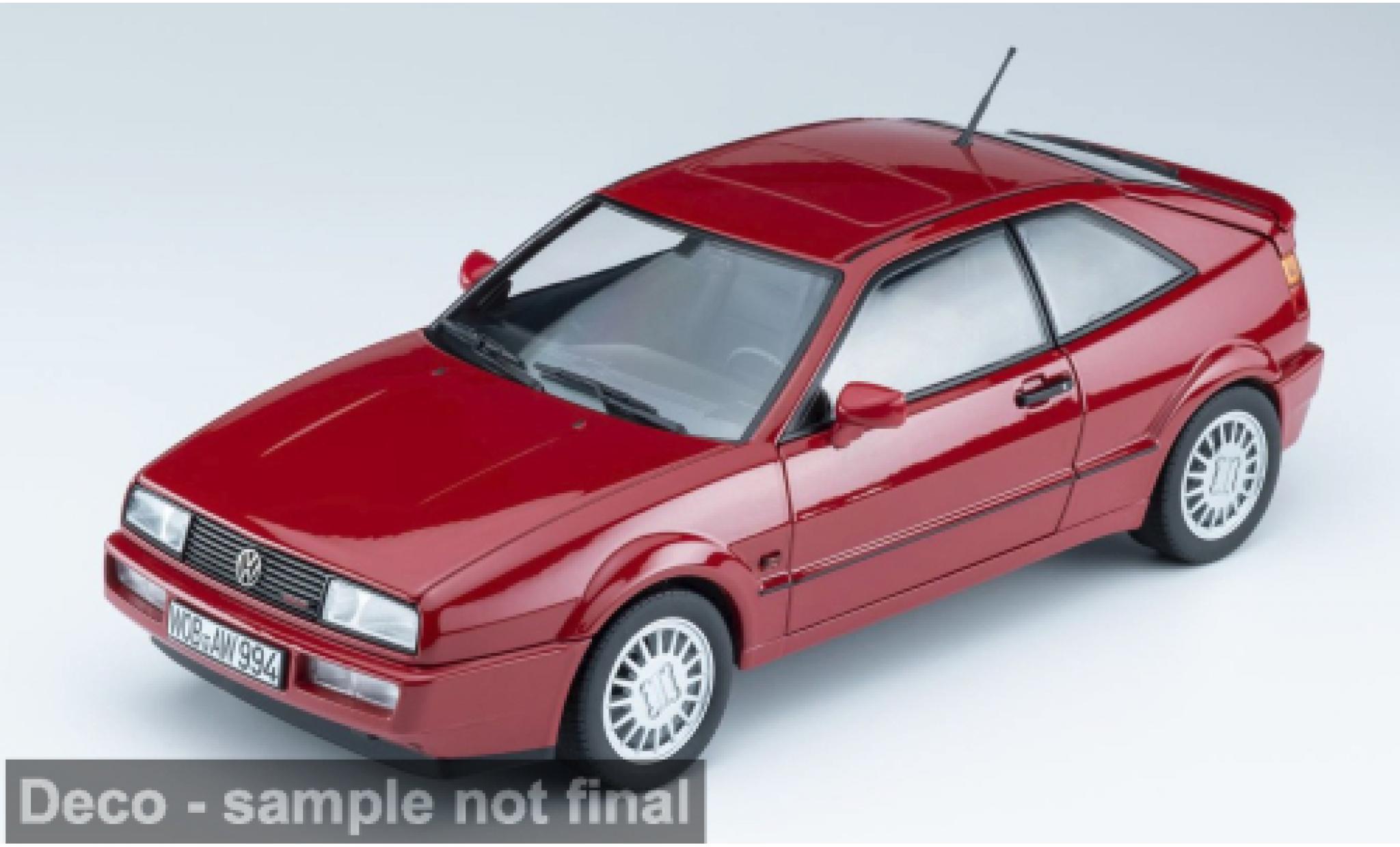 Volkswagen Corrado 1/18 Norev G60 rood 1988 1:18 modelauto