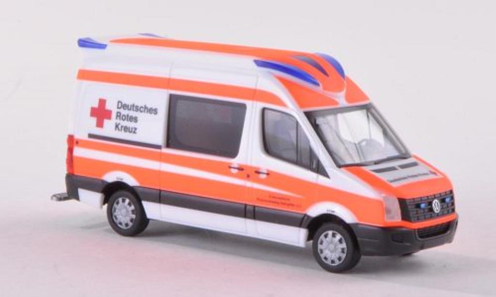 Volkswagen Crafter 1/87 Herpa Delfis RTW DRK Braunschweig-Salzgitter 2011 modelauto