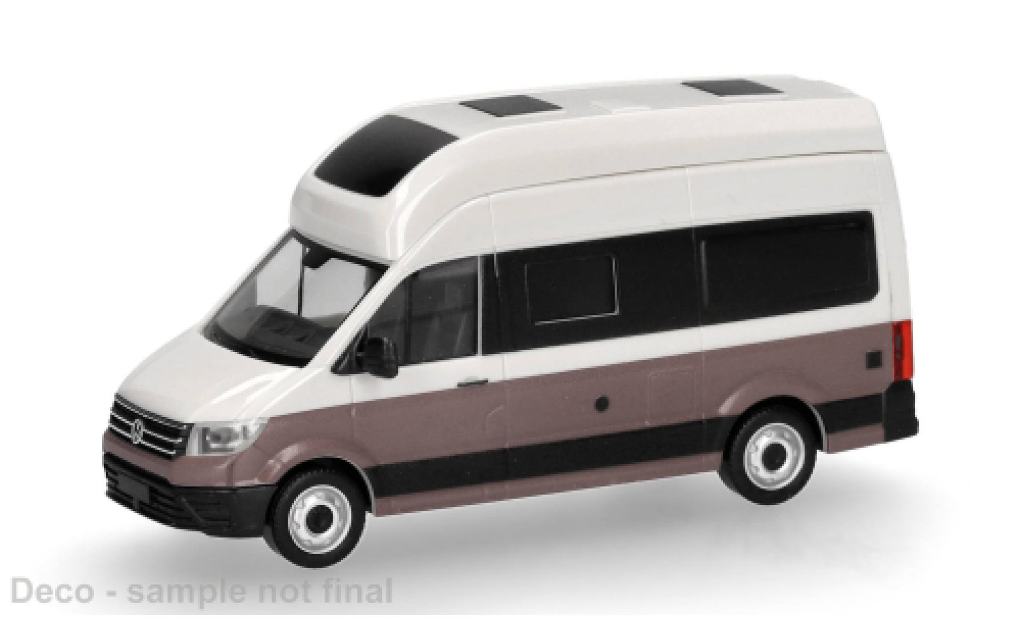 Volkswagen Crafter 1/87 Herpa Grand California 600 wit/beige 1:87 modelauto