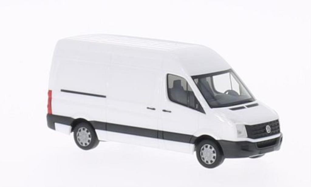 Volkswagen Crafter 1/87 Herpa Kasten Hochdach wit 2011 modelauto