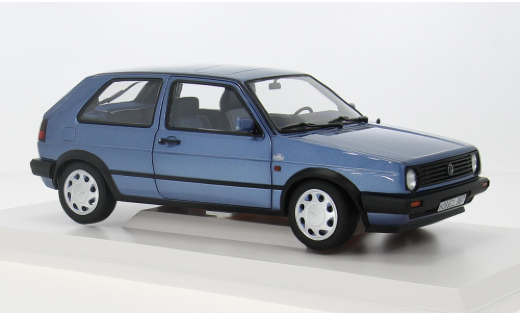 Volkswagen Golf 1/18 Norev 10 Millio blauw 1:18 modelauto