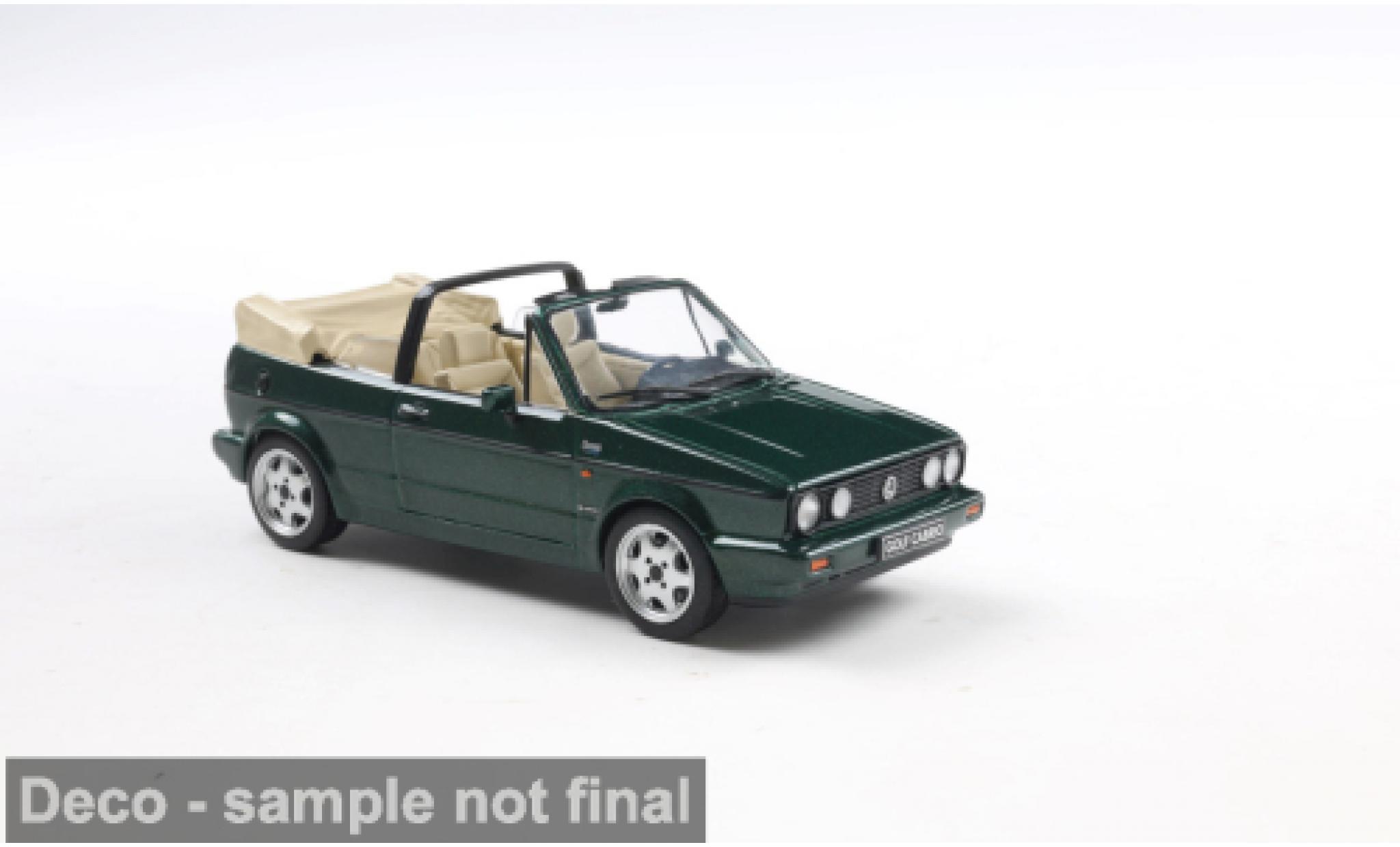 Volkswagen Golf 1/43 Solido Classic Line MKI groen 1:43 modelauto