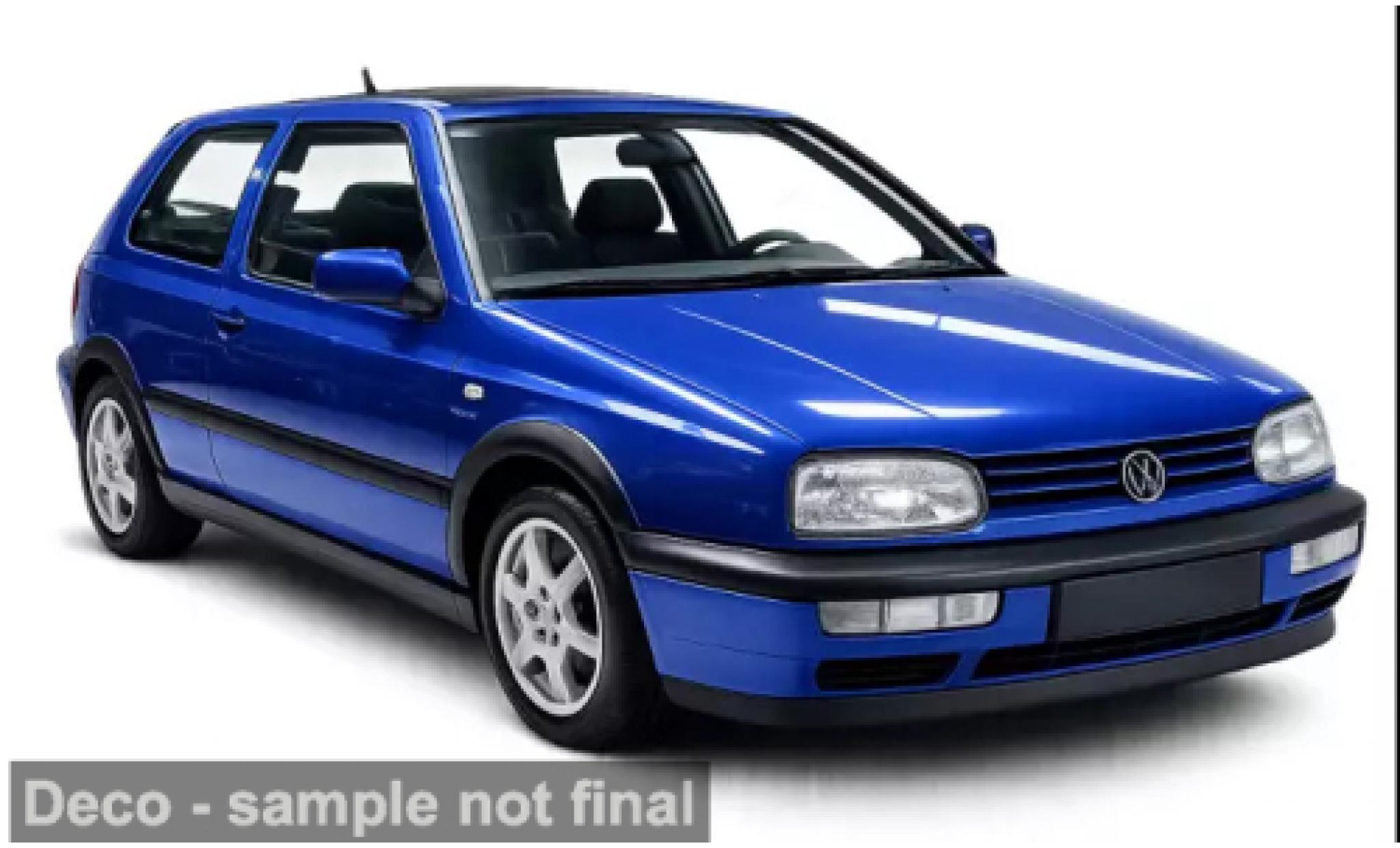 Volkswagen Golf 1/18 Norev GTI blauw 1994 1:18 modelauto